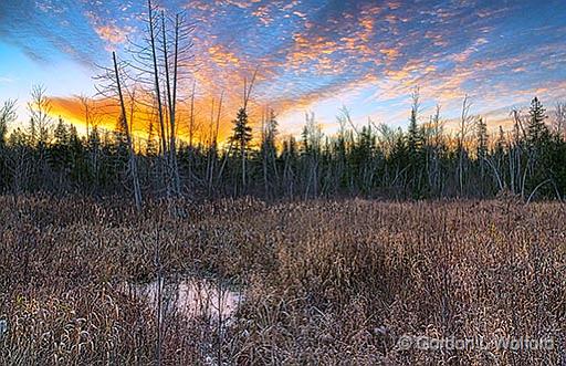 Marsh At Sunrise_31170-2.jpg - Photographed near Rosedale, Ontario, Canada.